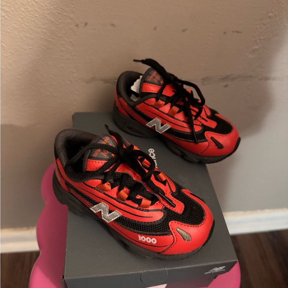 New Balance 1000 "Red/Black" Toddler Shoes
